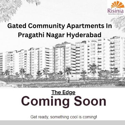 2 and 3 Bhk Flats For Sale In Pragathi Nagar | The Edge by Risinia